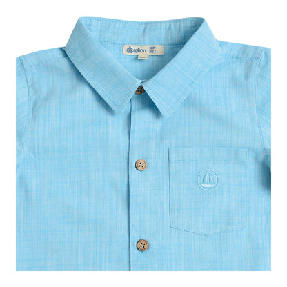 Camisa Algodón Lino Bebé Niño