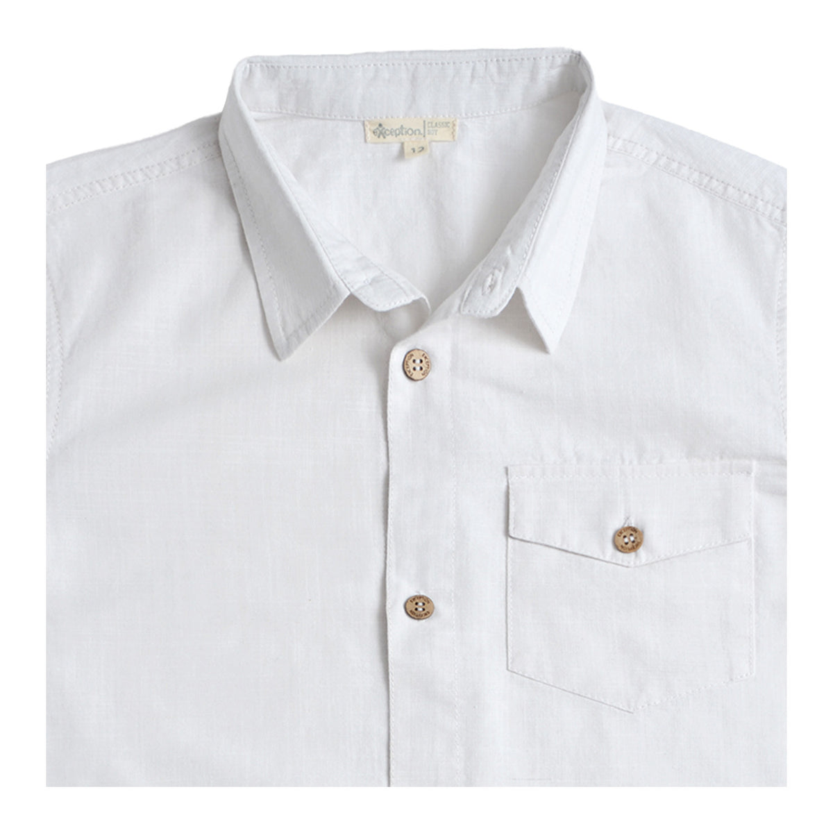 Camisa Algodón Lino Niño