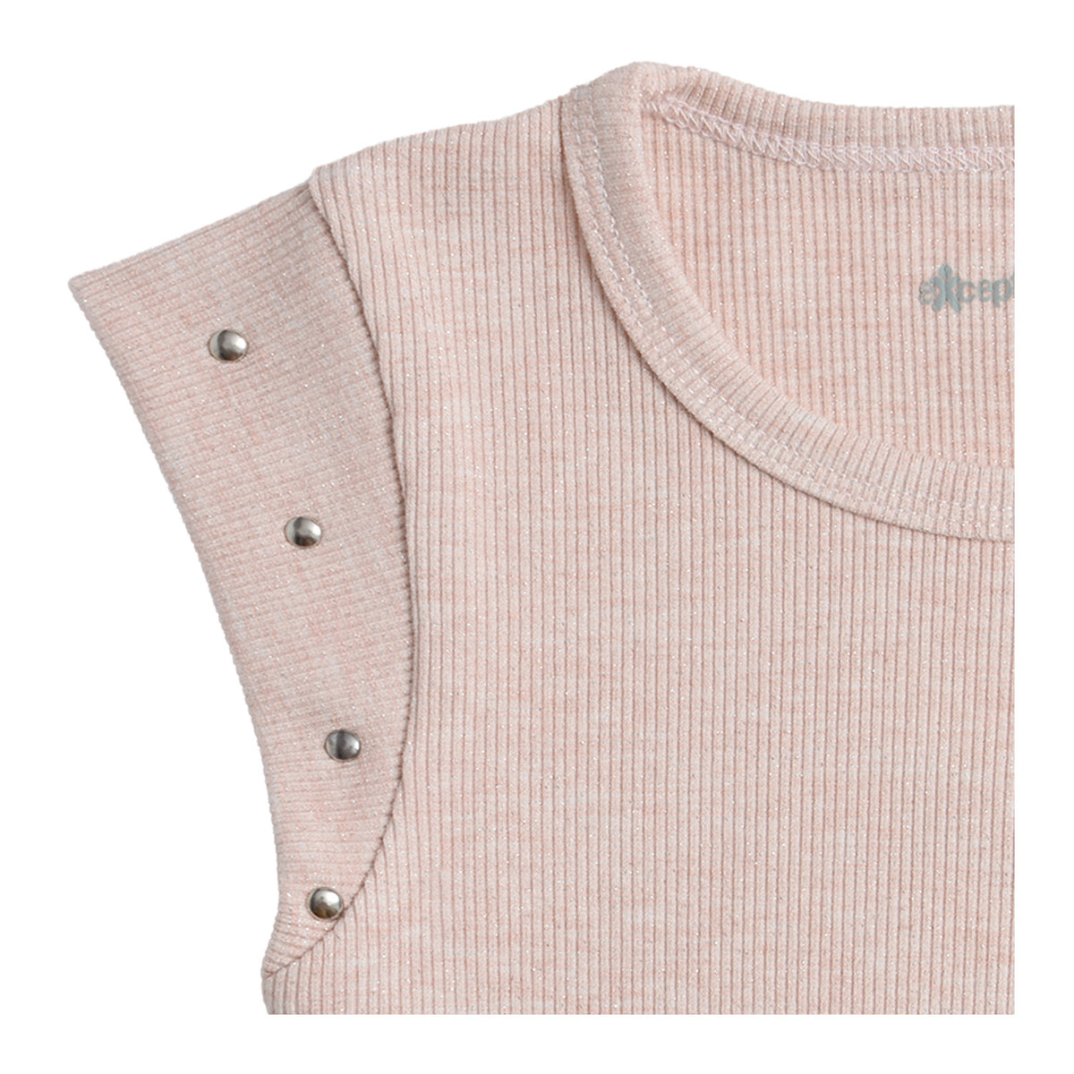 Polera Peto Manga Corta Niña